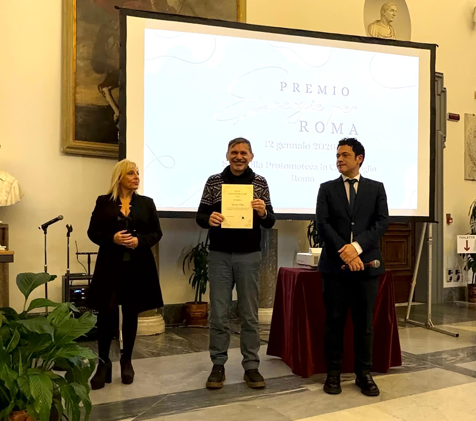 Il Premio �Energie per Roma 2026�: un riconoscimento che nasce da Ostia, per Ostia